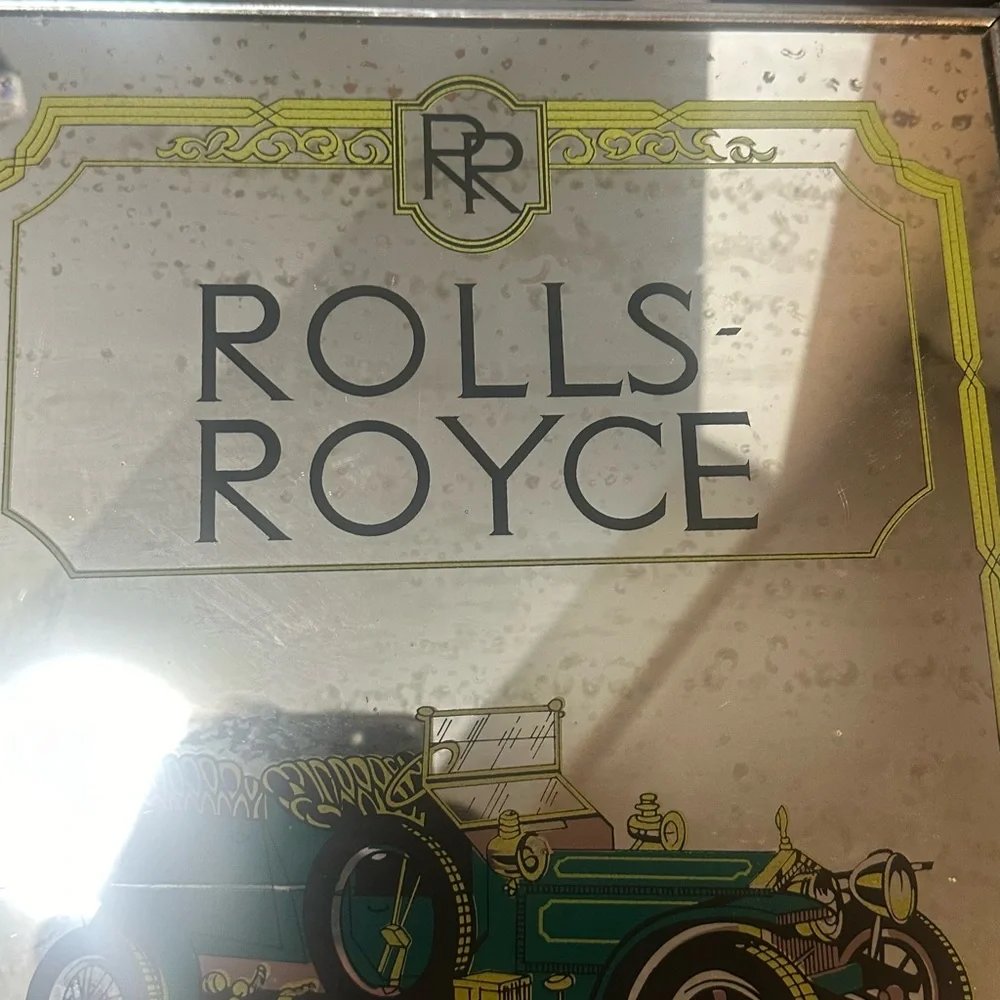 Vintage Rolls-Royce Silver Ghost Mirror